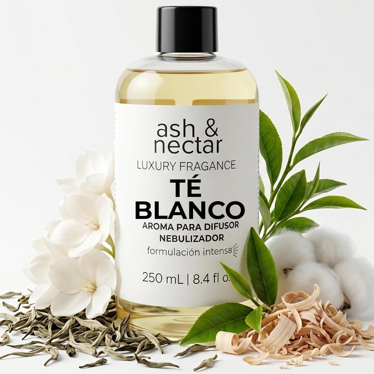 Té Blanco — Esencia para Difusor Profesional | Ash & Nectar