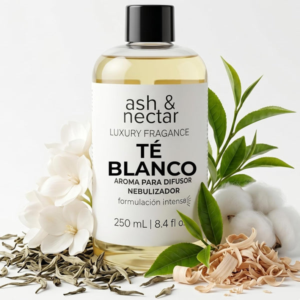 Té Blanco — Esencia para Difusor Profesional | Ash & Nectar