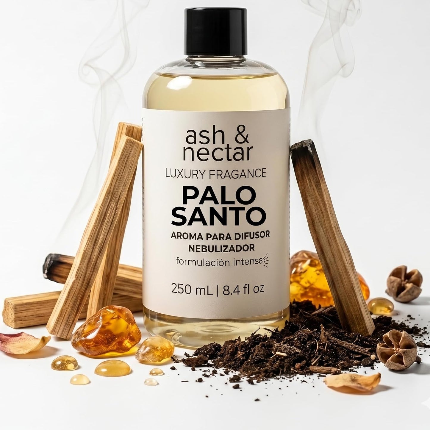 Palo Santo — Esencia para Difusor Profesional | Ash & Nectar