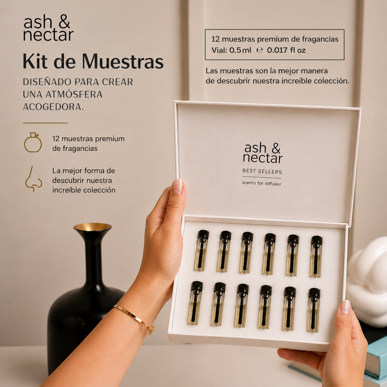 KIT BEST SELLERS 12 AROMAS - 1ML | Muestra de aromas más vendidos de la marca