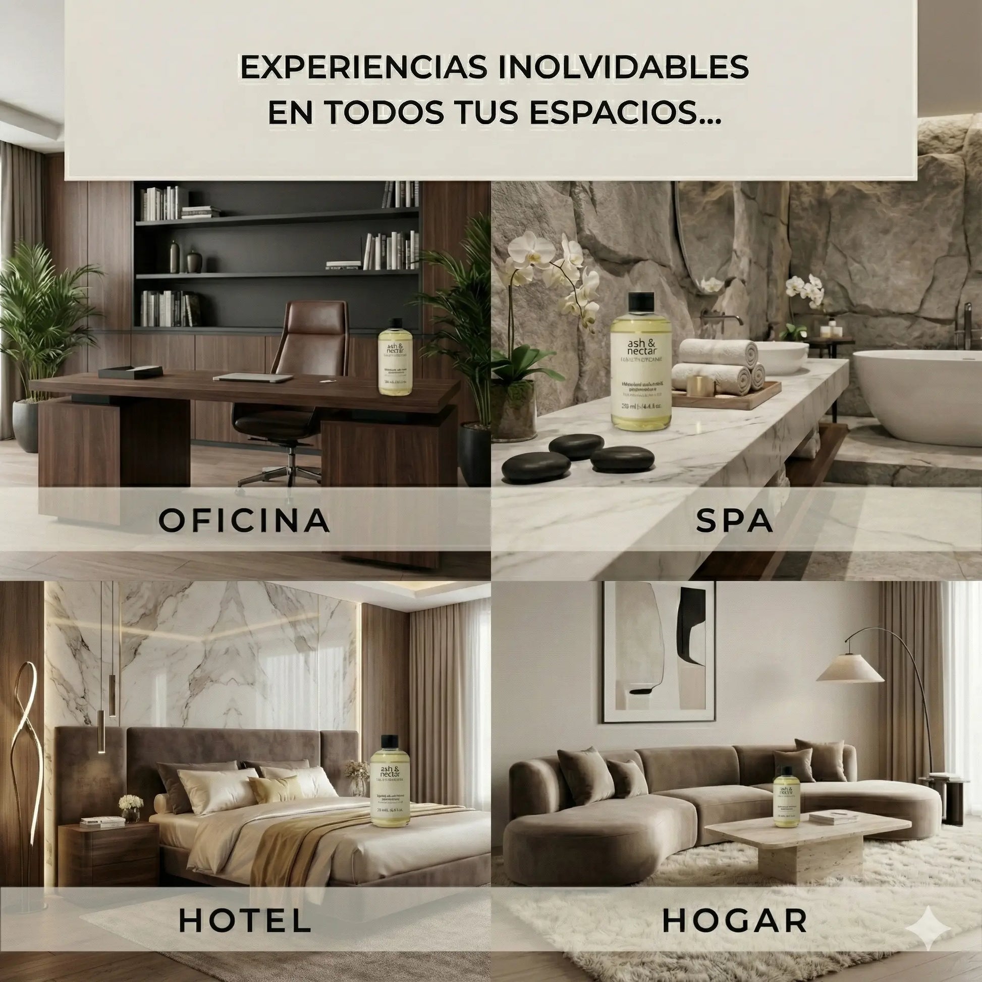 Hotel The GrandBliss — Esencia para Difusor Profesional | Aromática Fresca · IFRA · Sin agua Ash & Nectar
