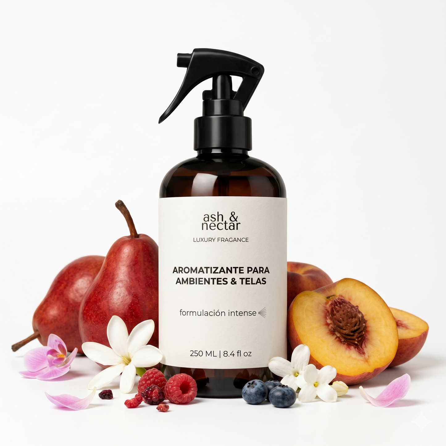 Spray Ambiental Pink Chiffon Ash & Nectar 250ml — perfume para hogar y telas