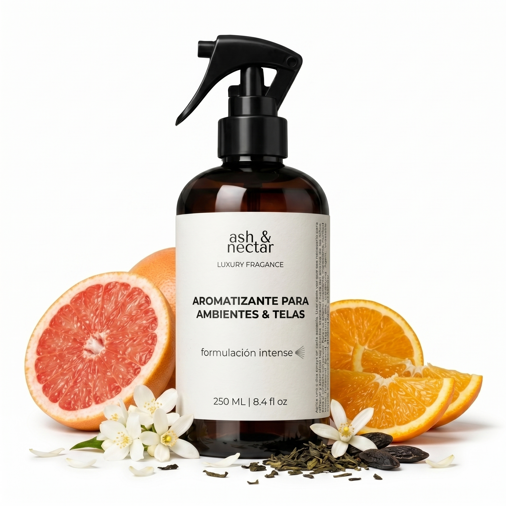 Spray Ambiental Parque Xcaret Ash & Nectar 250ml — perfume para hogar y telas