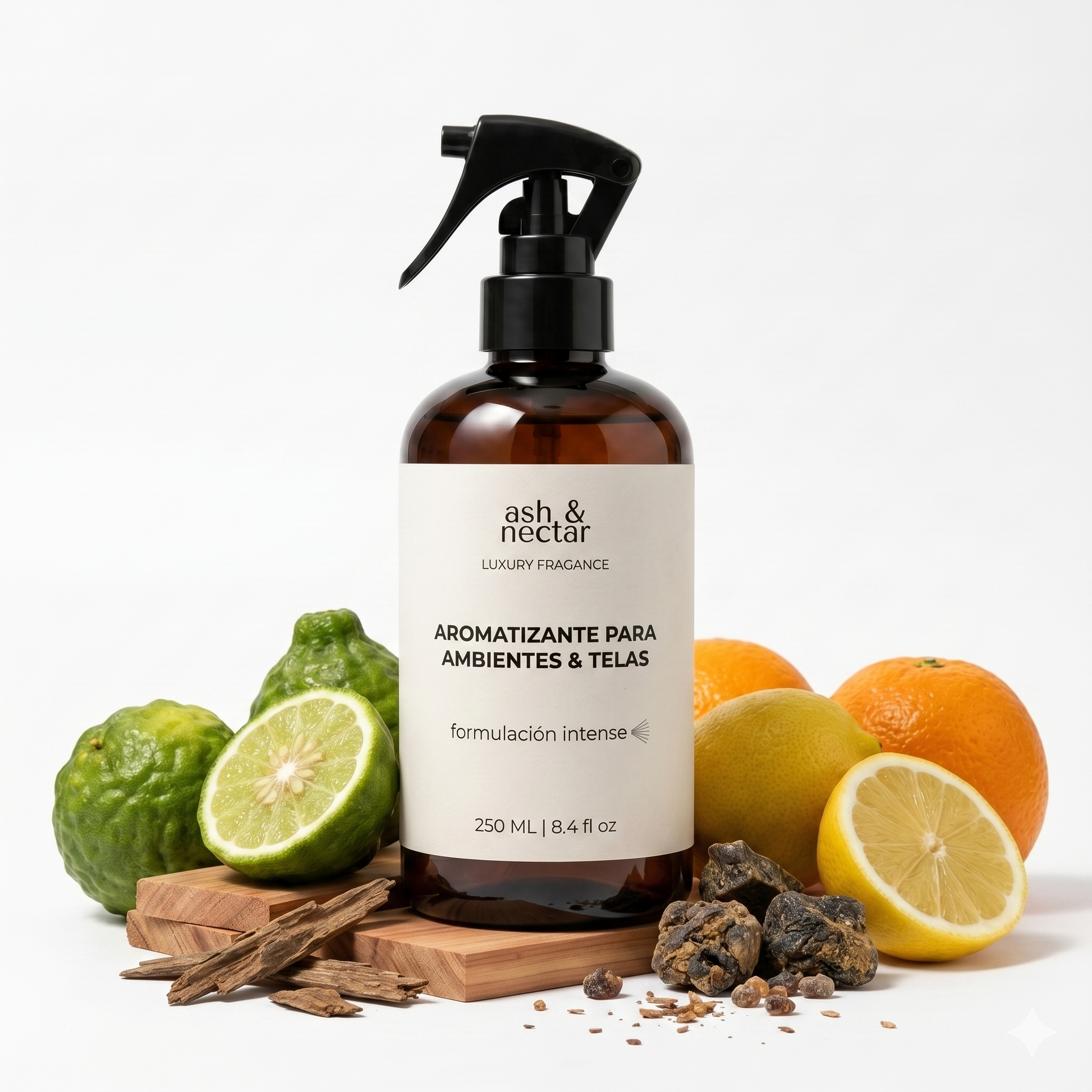Spray Ambiental Oud & Bergamot Jo Malone Ash & Nectar 250ml — perfume para hogar y telas