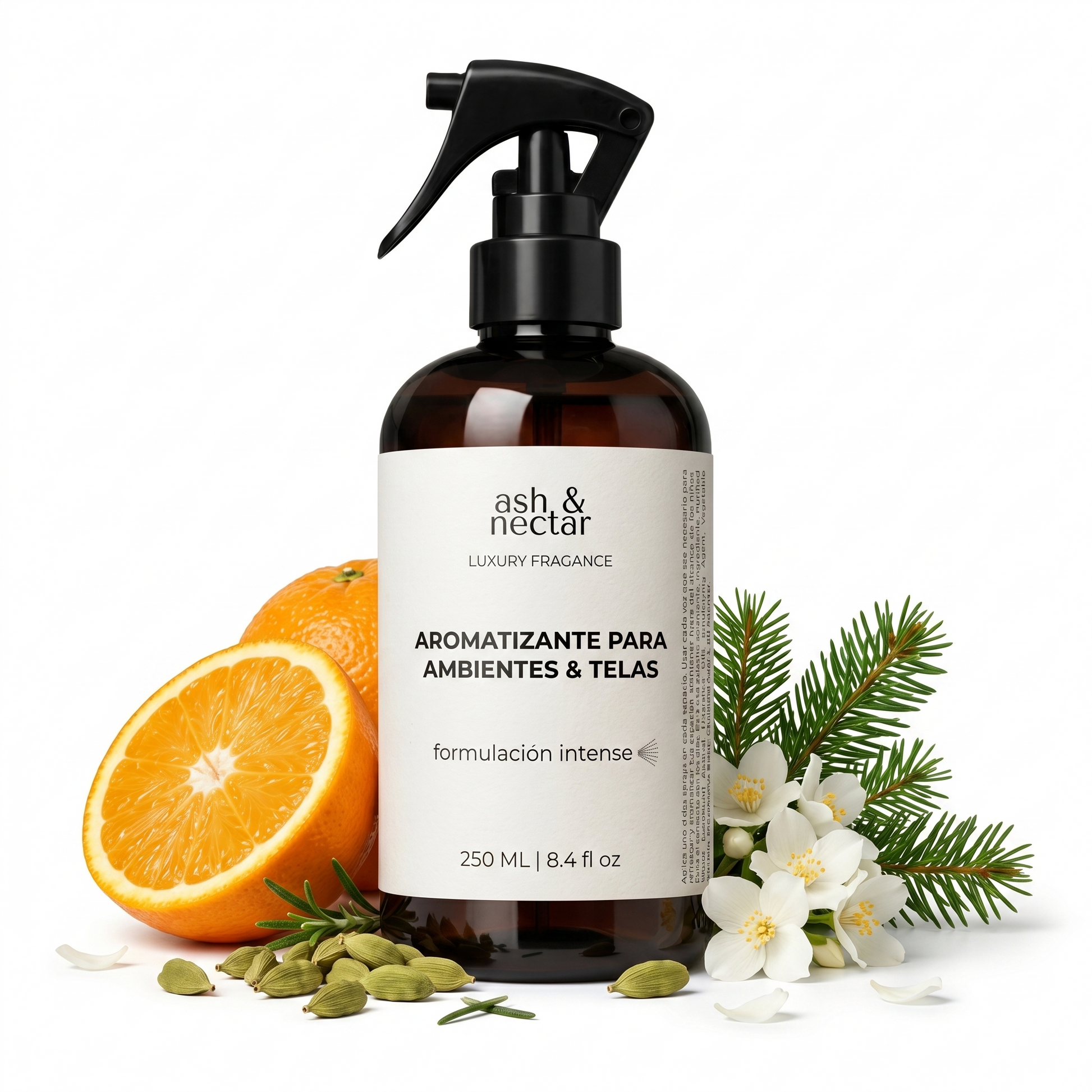 Spray Ambiental Abercrombie Fierce Ash & Nectar 250ml — perfume para hogar y telas