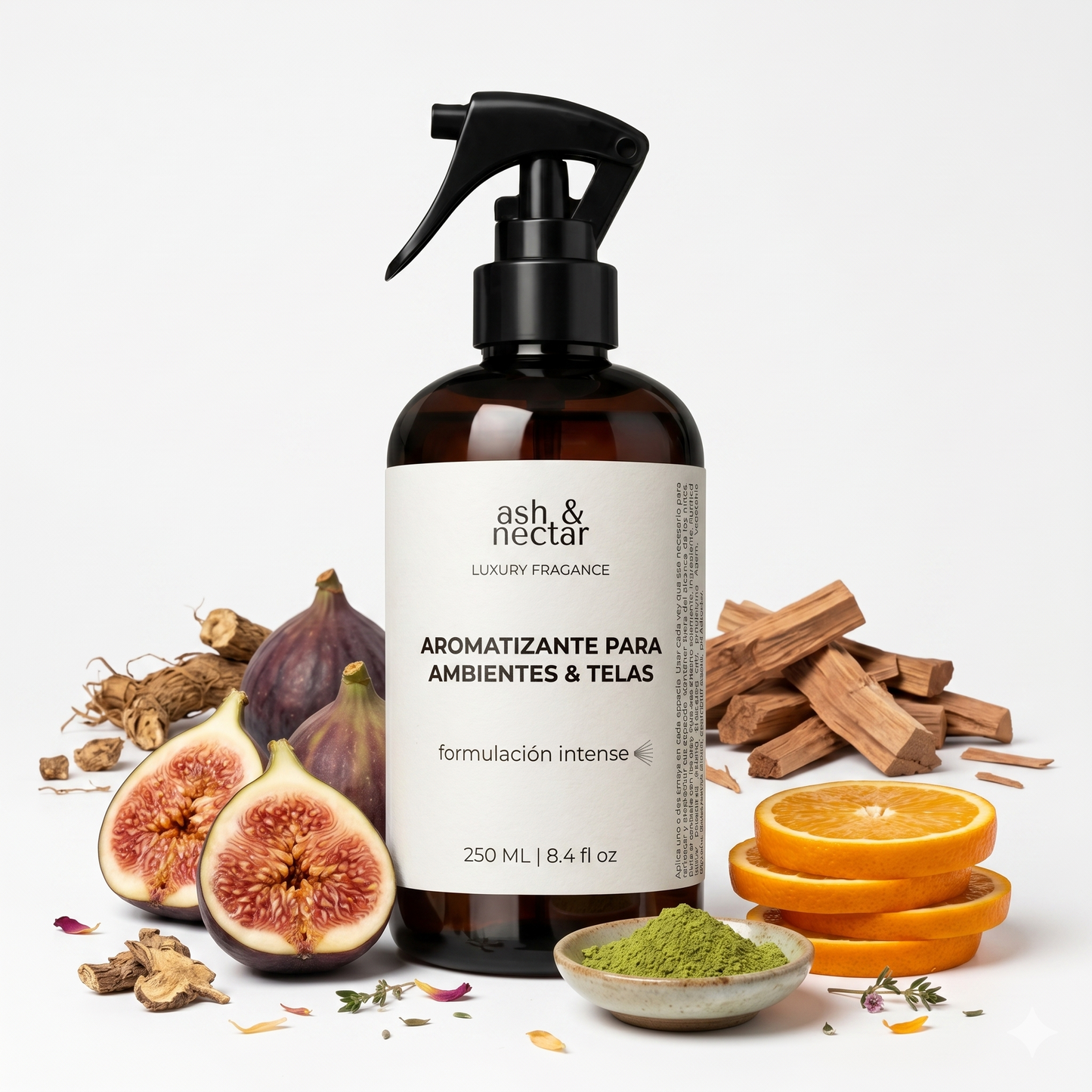 Spray Ambiental The Martha 26 Ash & Nectar 250ml — perfume para hogar y telas