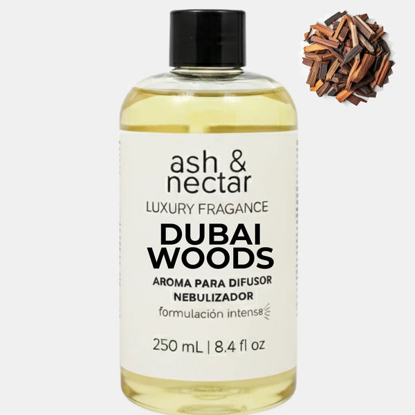 Dubai Woods — Esencia para Difusor Profesional | Ash & Nectar Ash & Nectar