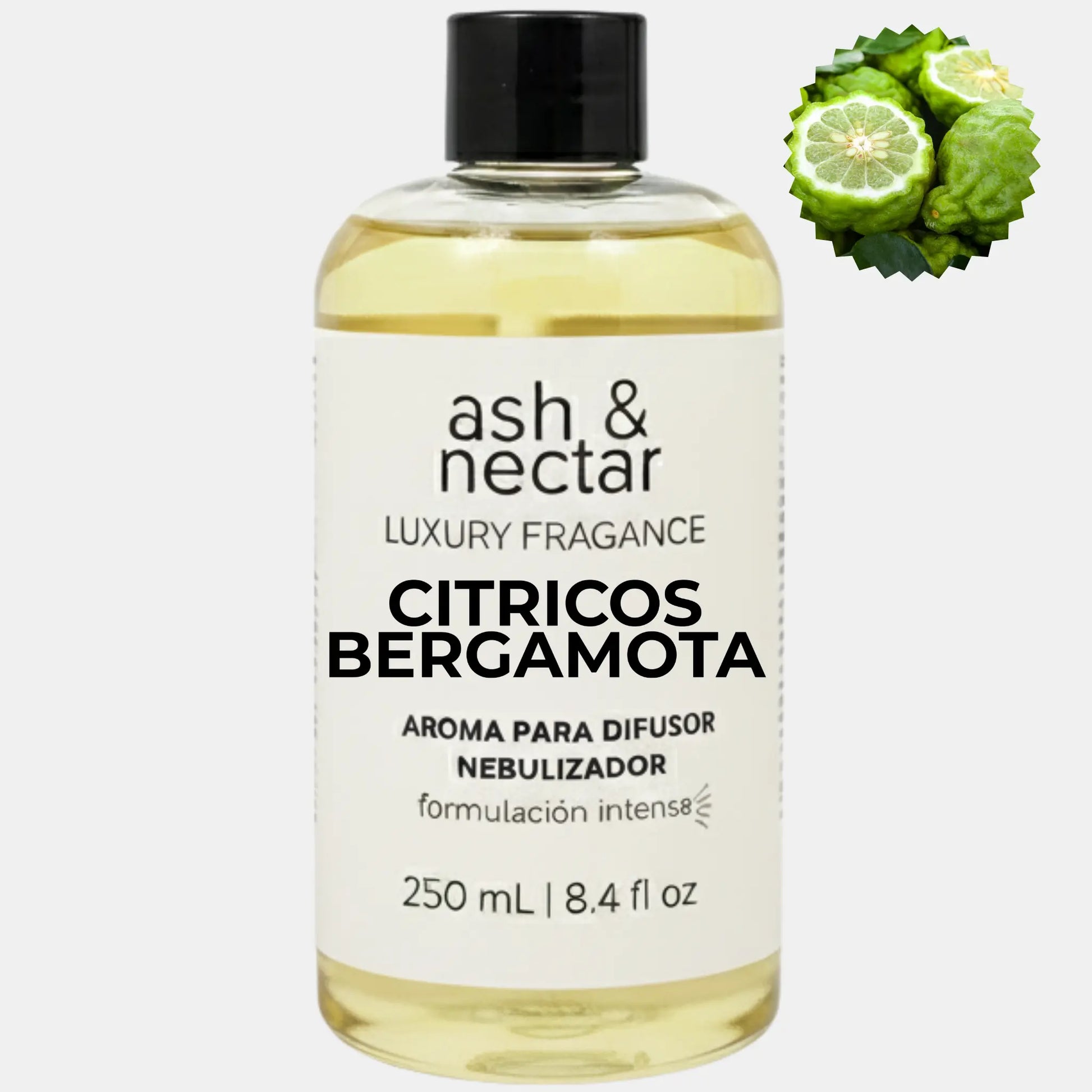 Cítricos Bergamota — Esencia para Difusor Profesional | Ash & Nectar Ash & Nectar