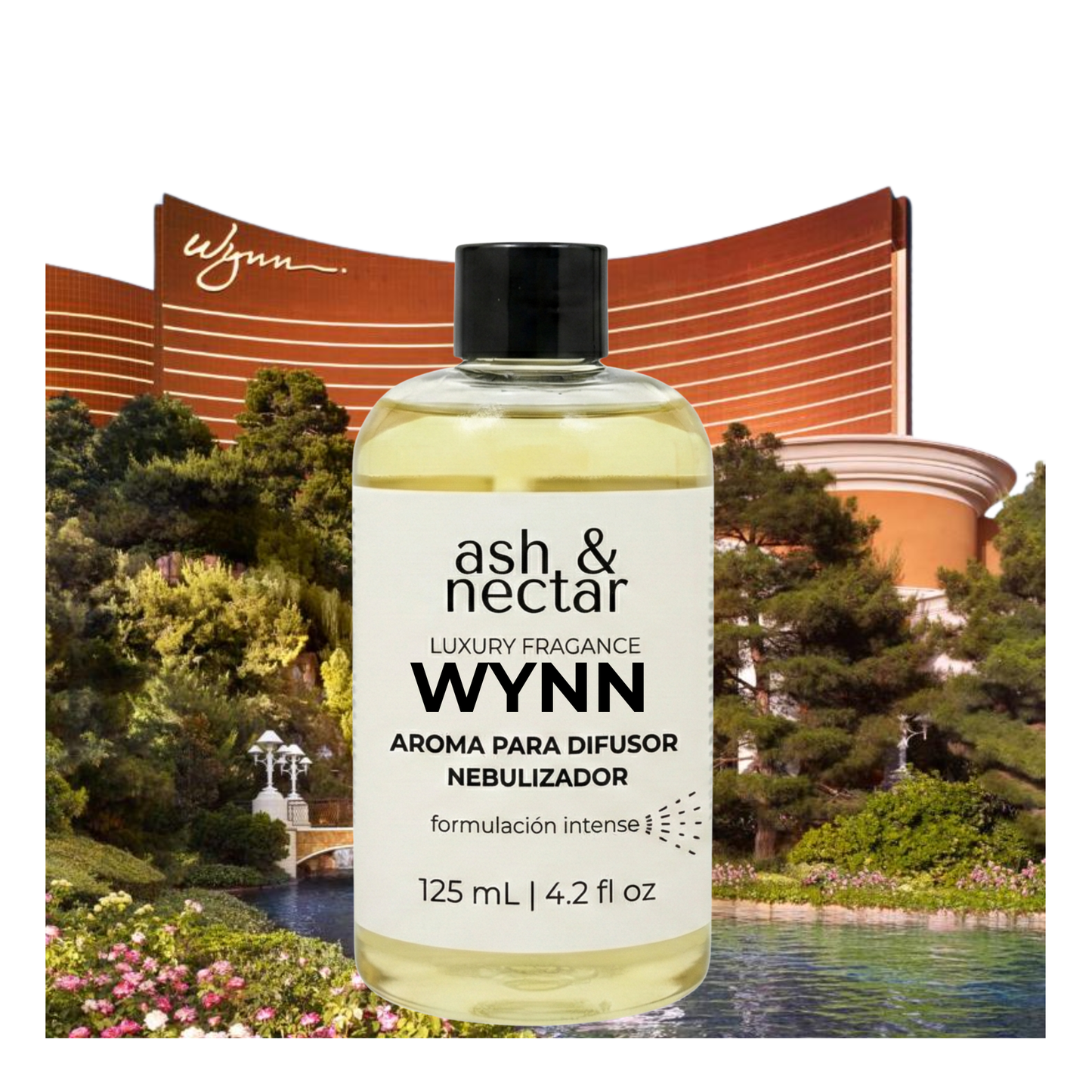 Hotel Wynn Las Vegas — Esencia para Difusor Profesional | Floral Acuática · IFRA · Sin agua